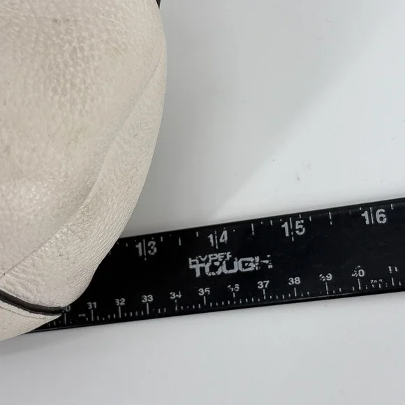 Coach Shoulder Bag Pebble Tote C1454 Maya Pebble Leather Chalk / Gold - Picture 9 of 15